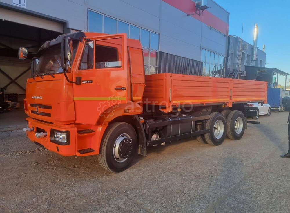 Грузовик бортовой КАМАЗ 65115-48, 2025 год выпуска, колесная формула 6х4, грузоподъемность 17.4 т, б Набережные Челны - изображение 1
