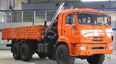 Самосвал Камаз 43118 вездеход с КМУ Hiab 166 Самара - изображение 1