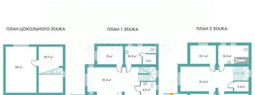 Коттедж, 306.7 м2, 12 соток, 3 эт. Санкт-Петербург - изображение 5