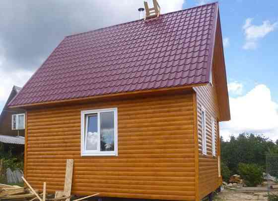 Строительство бани 6х6 м под ключ Санкт-Петербург