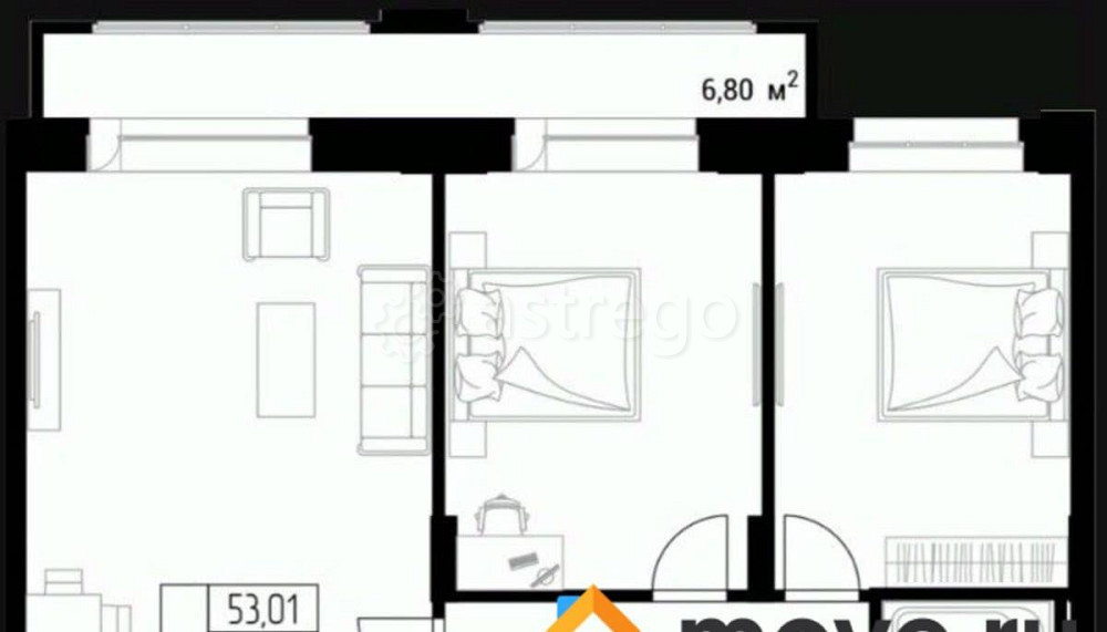 Студия, 85.31 м2, 8/9 эт. Горно-Алтайск - изображение 1