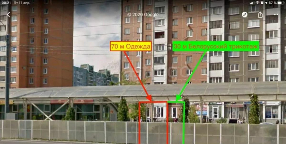 Торговое помещение, 70.2 м2 Санкт-Петербург - изображение 1