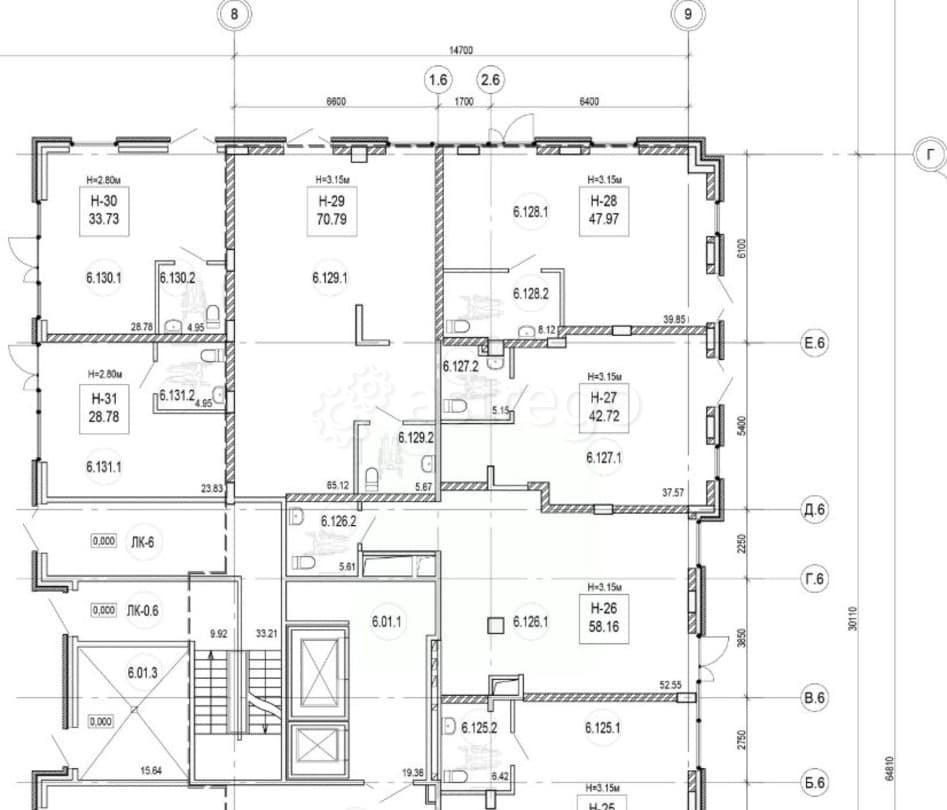 Свободного назначения, 123.17 м2 Санкт-Петербург - изображение 1