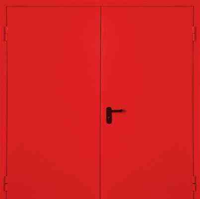 Дверь Противопожарная RAL индивидуальный 60 минут ДПМ-30-02 Красный vrd-10673 Verda Красноярск