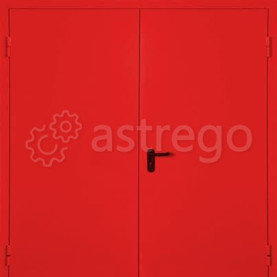 Дверь Противопожарная RAL индивидуальный 60 минут ДПМ-30-02 Красный vrd-10673 Verda Красноярск - изображение 1