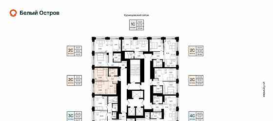 2-комн. квартира, 34.45 м2, 18/31 эт. Уфа