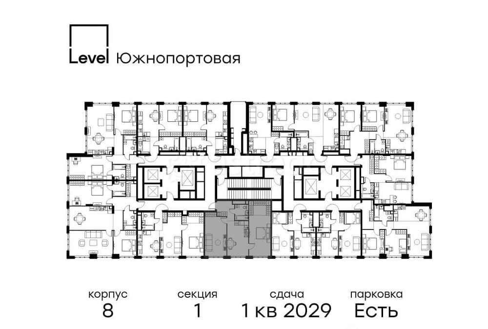 2-комн. квартира, 64.9 м2, 32/49 эт. Москва - изображение 7