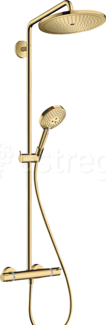 Система душевая Croma Select S Showerpipe 280 1jet с термостатом и ручным душем Raindance Select S 1 Москва - изображение 1