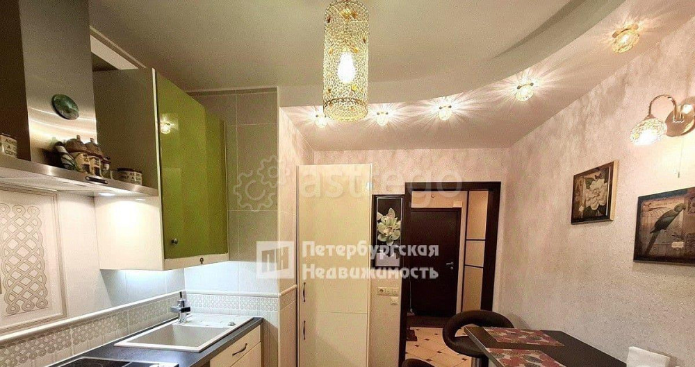 1-комн. квартира, 33.8 м2, 8/18 эт. Санкт-Петербург - изображение 6