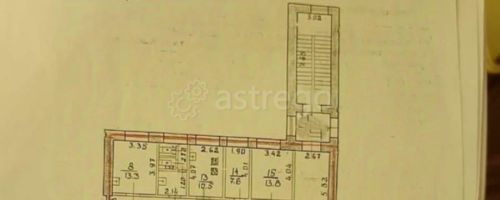 Комната, 117.4 м2, 2/3 эт. Санкт-Петербург - изображение 5