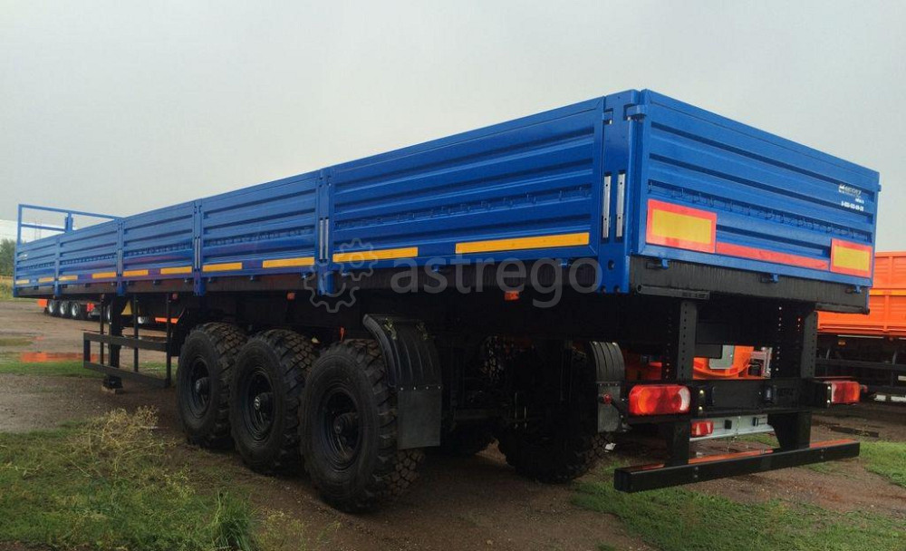 Полуприцеп ТЗА 588513-150 /НЕФАЗ-93341 (3 оси, 13.5м) к тягачу вездеходу Камск.АЗ-53504, 43118 Набережные Челны - изображение 1