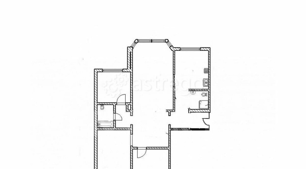 4-комн. квартира, 108 м2, 1/17 эт. Москва - изображение 6