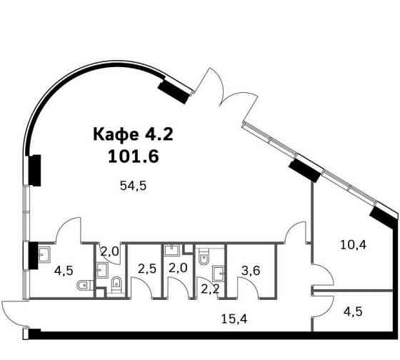 Офис, 101.6 м2 Москва