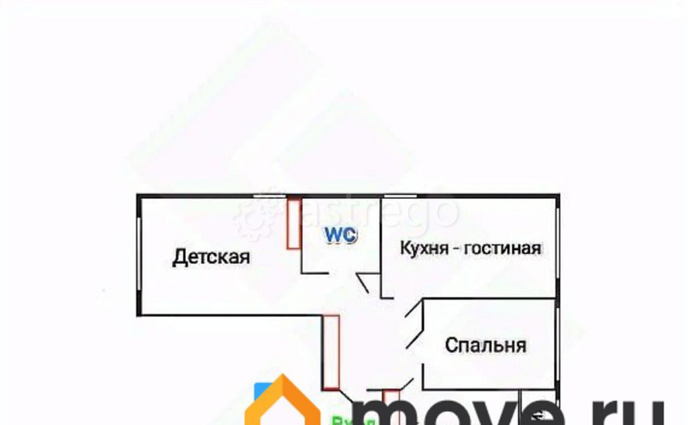 3-комн. квартира, 82.5 м2, 4/25 эт. Химки - изображение 3