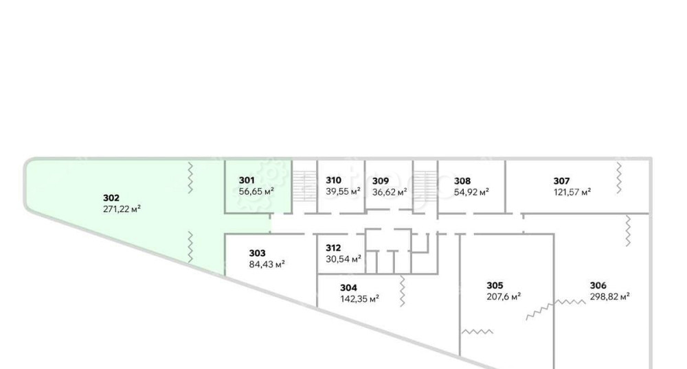 Офис, 327.87 м2 Санкт-Петербург - изображение 3