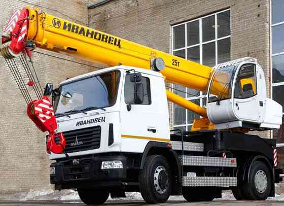 Автокран Ивановец КС-55744-1 шасси МАЗ 5340 25т., 21м ОВОИД, (4х2) Самара