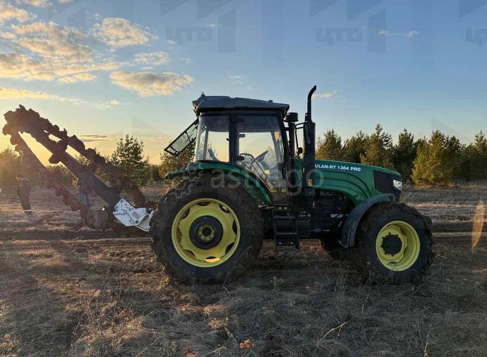 Трактор Ulan-RT 1304 PRO с грунторезом ULAN-RT Кемерово - изображение 1