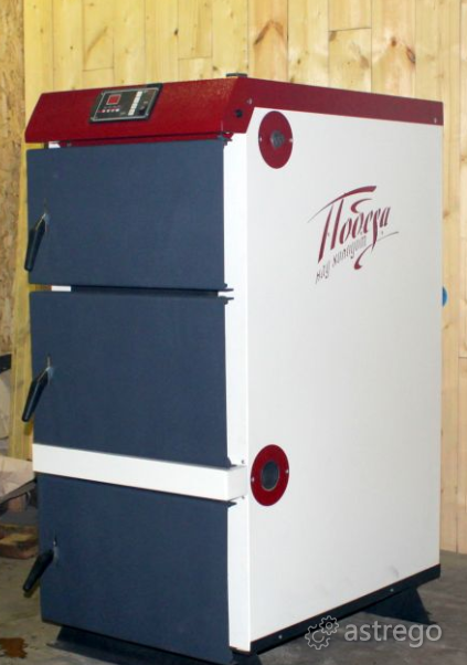 Твердотопливный Котёл Победа ПУ-15 Усиленный, Дрова 54 см Челябинск - изображение 1