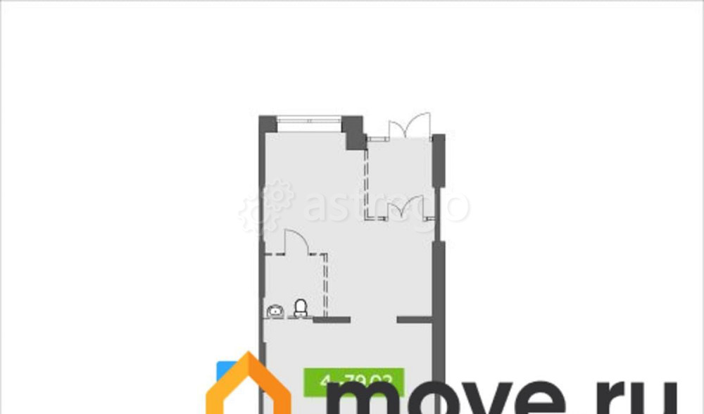 Свободного назначения, 79.02 м2 Северодвинск - изображение 1