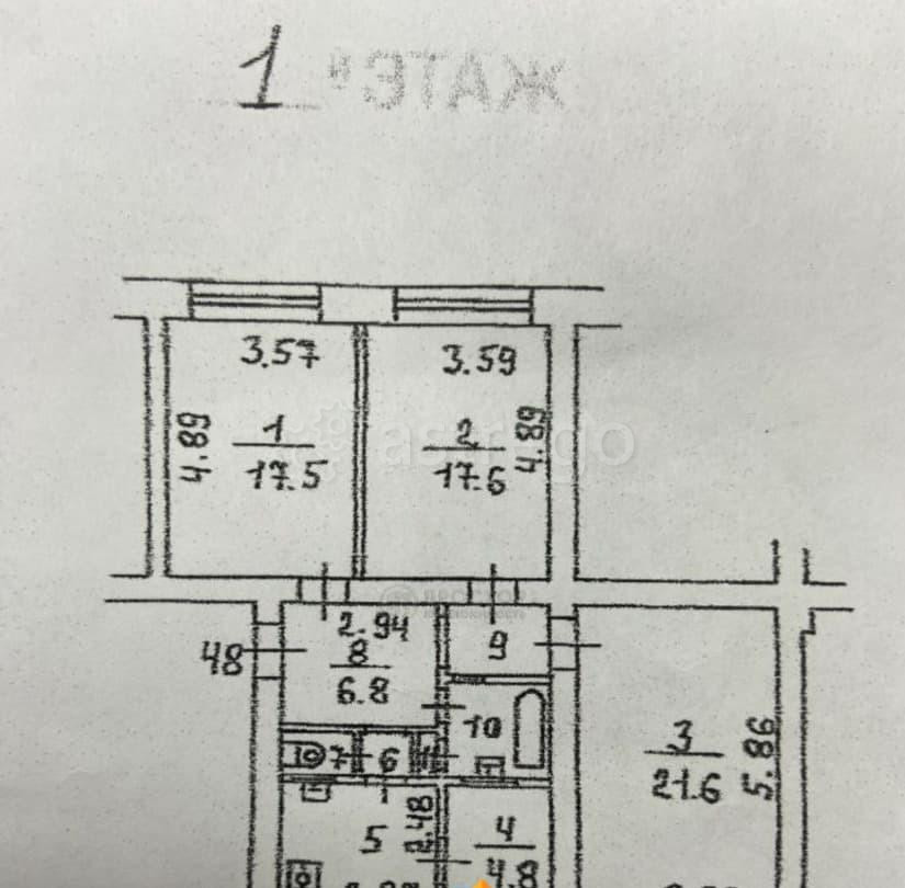 Комната, 17.5 м2, 1/5 эт. Москва - изображение 5