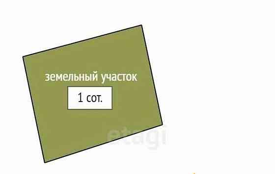 Дом, 60.6 м2, 10 соток, 1 эт. Емельяново
