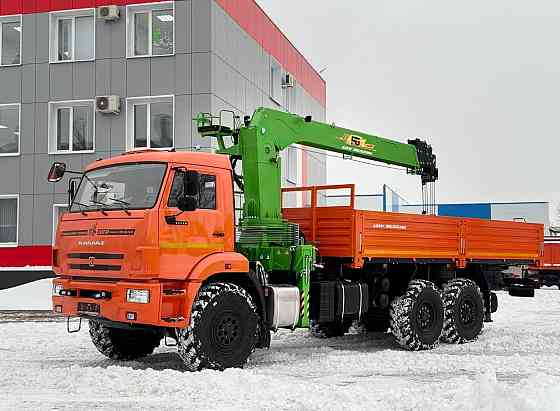 Бортовой КАМАЗ 43118 с КМУ FG 716 HP от российского производителя Набережные Челны