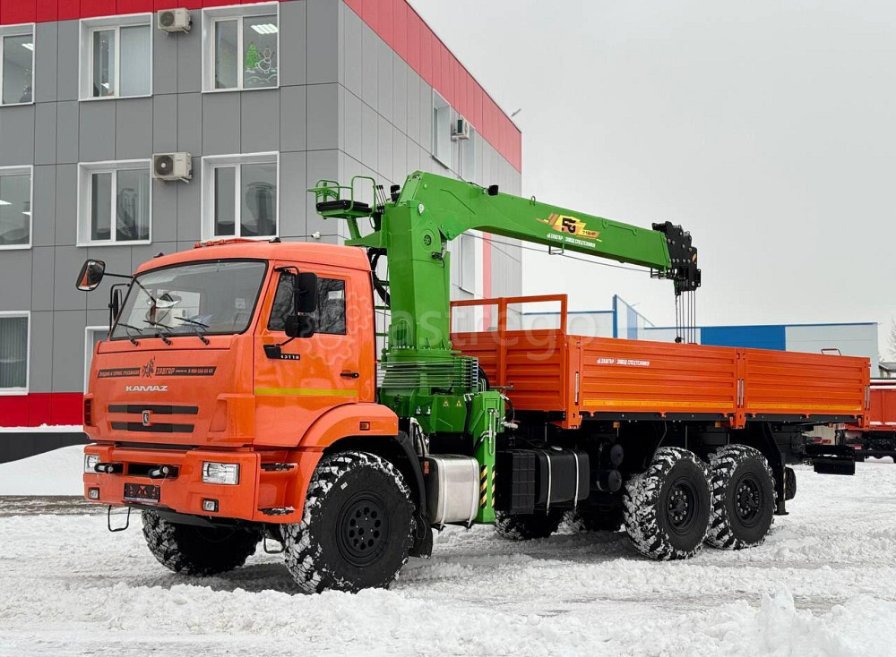 Бортовой КАМАЗ 43118 с КМУ FG 716 HP от российского производителя Набережные Челны - изображение 1