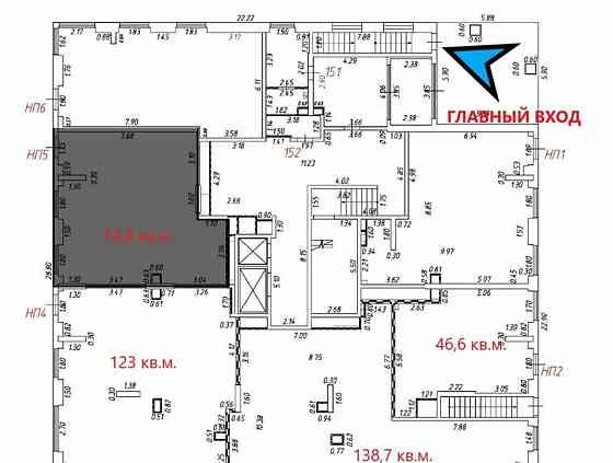 Офис, 74.8 м2 Мытищи