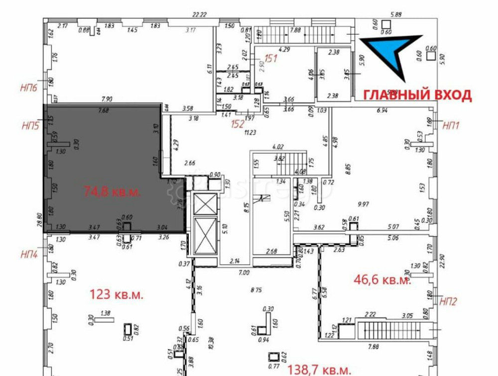 Офис, 74.8 м2 Мытищи - изображение 5