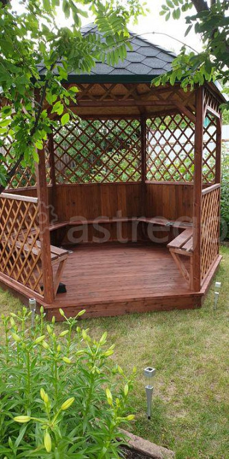 Беседка деревянная 2,6х3 м, "Летняя -3" к3 Омск - изображение 1