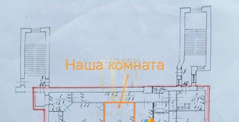 Комната, 26.8 м2, 4/5 эт. Санкт-Петербург - изображение 7