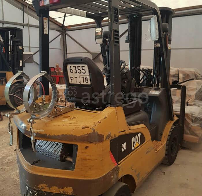 Газовый погрузчик CAT GP20CNT, 2000кг Санкт-Петербург - изображение 1