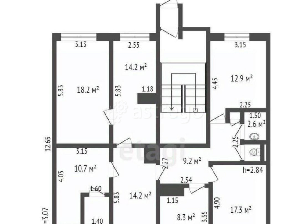 Офис, 111.2 м2 Котлас - изображение 3