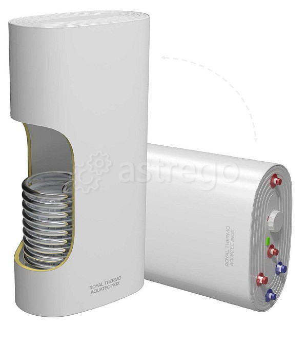 Бойлер косвенного нагрева Royal Thermo AQUATEC INOX-F 100.1 (сухой ТЭН) Нижний Новгород - изображение 1