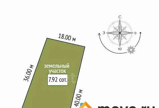 Земельный участок, 7.92 сотки Благовещенск