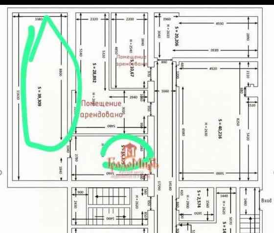 Свободного назначения, 54 м2 Хотьково