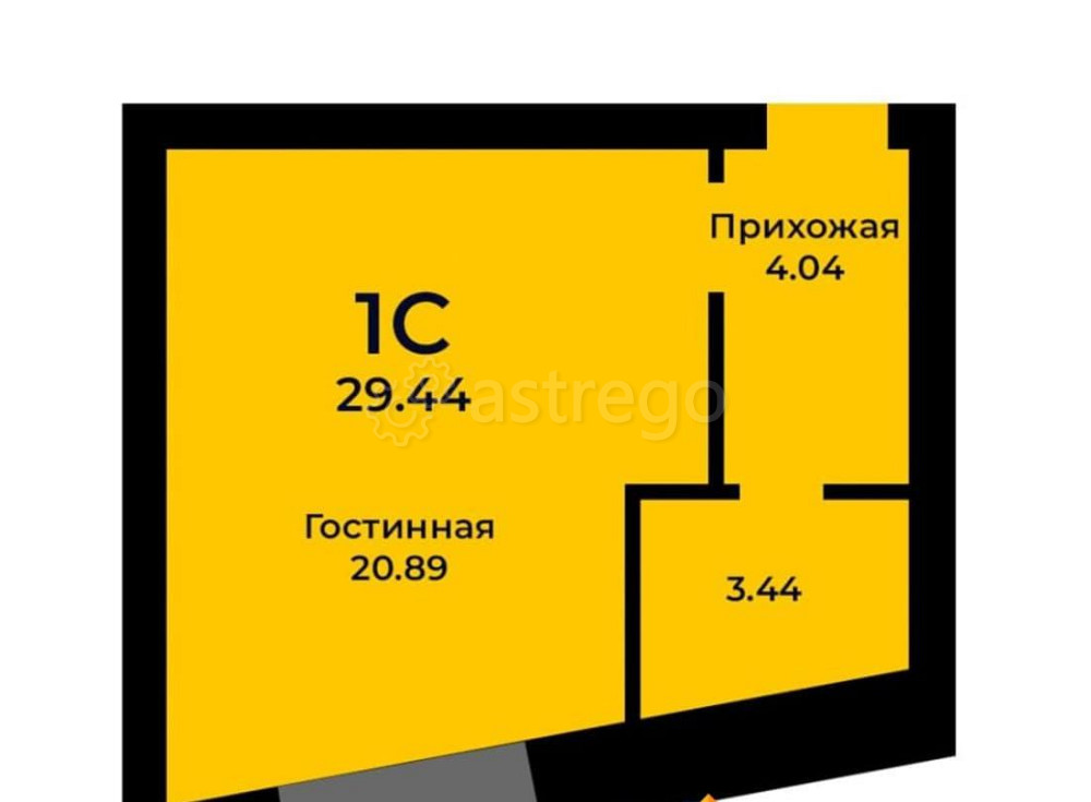 Студия, 29.7 м2, 5/6 эт. Емельяново - изображение 6