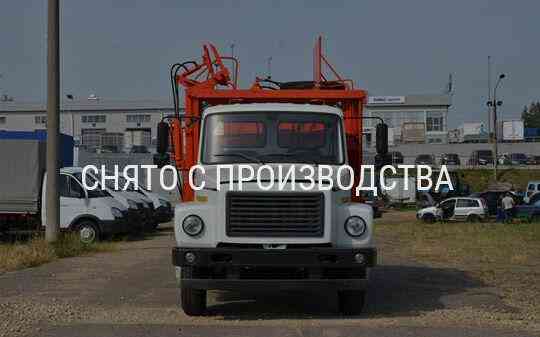 Мусоровоз КО-440–2 с боковой загрузкой на шасси ГАЗ 3309 Москва