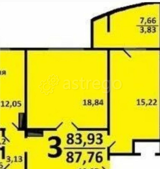 3-комн. квартира, 88 м2, 15/16 эт. Красноярск - изображение 1