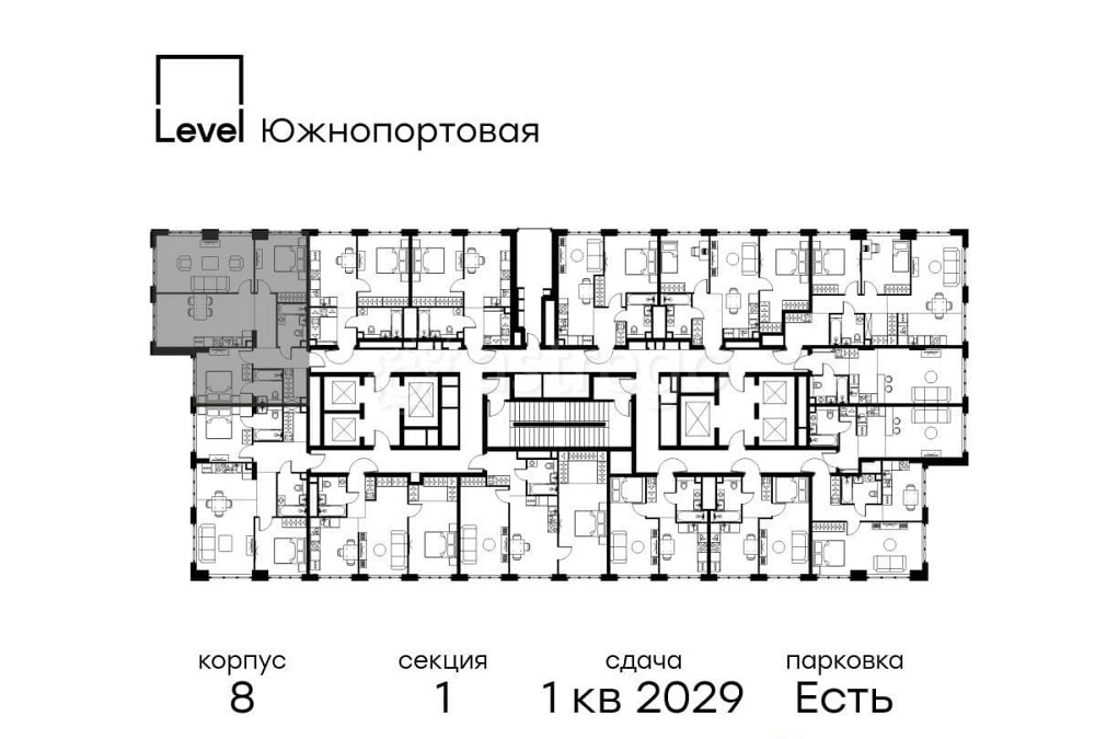 3-комн. квартира, 85.1 м2, 45/49 эт. Москва - изображение 3