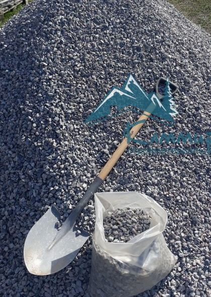 Щебень Строительный в Мешках по 25 и 50 кг Новосибирск - изображение 1