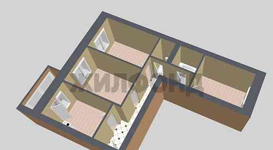 3-комн. квартира, 85 м2, 2/16 эт. Красноярск
