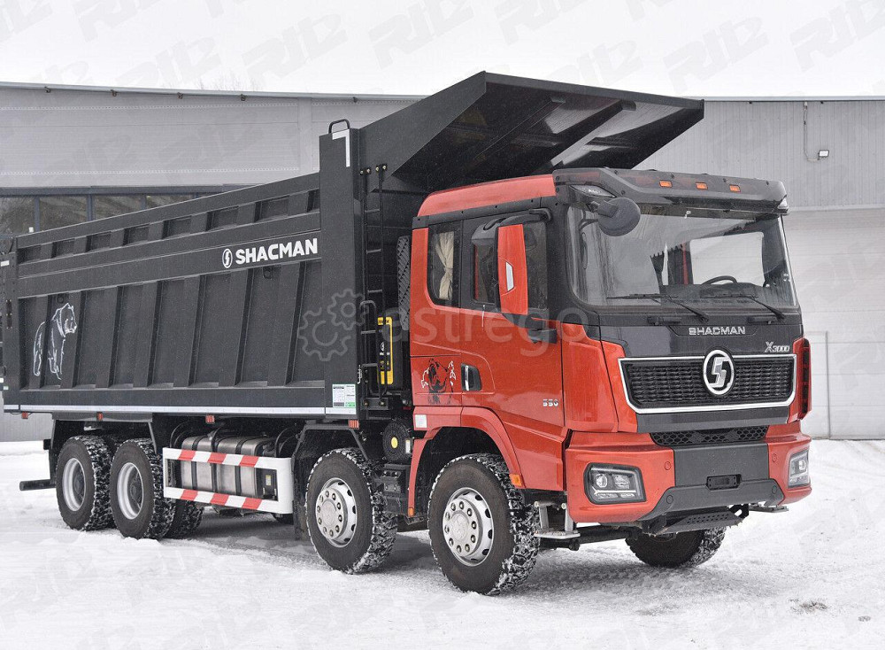 Самосвал Shacman X5000 8x4 WEICHAI 550 с козырьком Кемерово - изображение 1