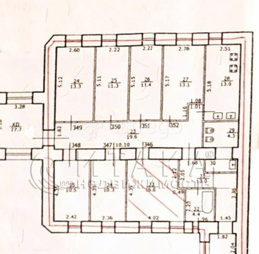Комната, 16.6 м2, 5/5 эт. Санкт-Петербург - изображение 2