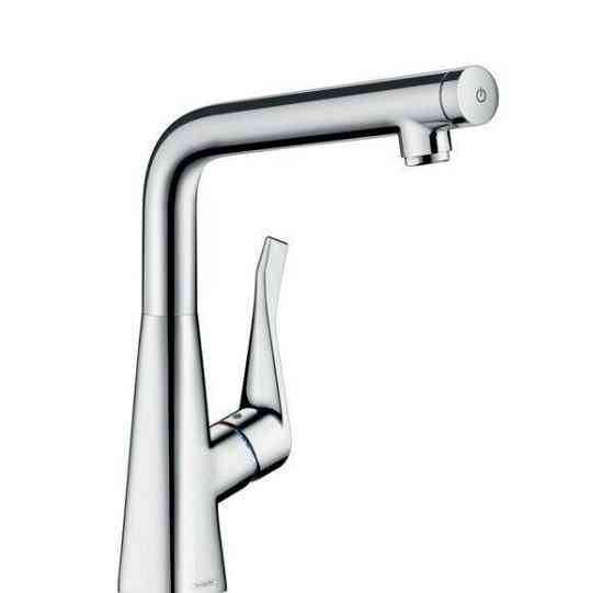 Смеситель для кухни Hansgrohe, Metris Select M71, однорычажный, 14883000 Москва