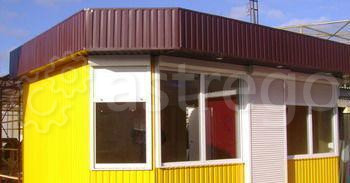 Рольставни на окно в павильон 2000х2000 Красноярск - изображение 1