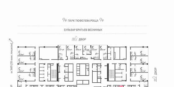 Свободного назначения, 23.4 м2 Москва