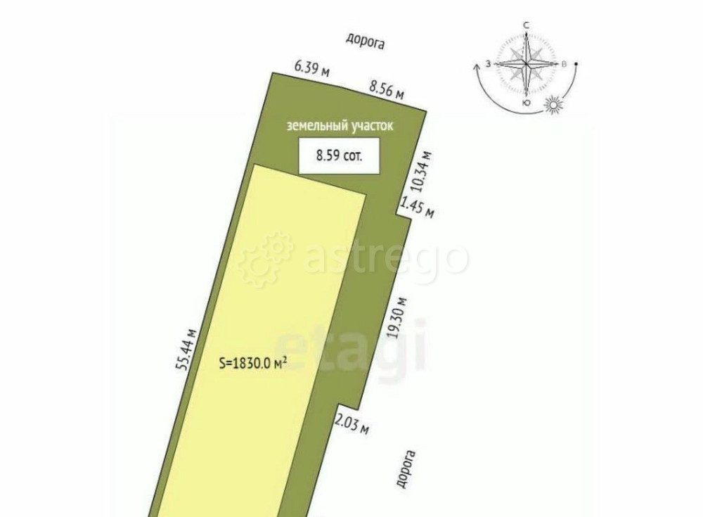 Склад, 1830 м2 Воскресенск - изображение 5