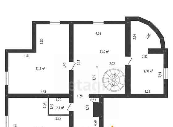 5-комн. квартира, 219.5 м2, 14/15 эт. Уфа