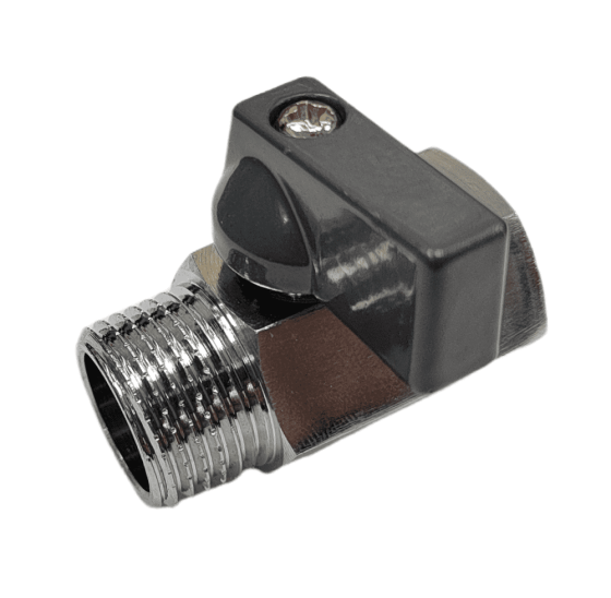 Кран шаровый мини (F)-(M) 1/2" "бабочка" Новосибирск